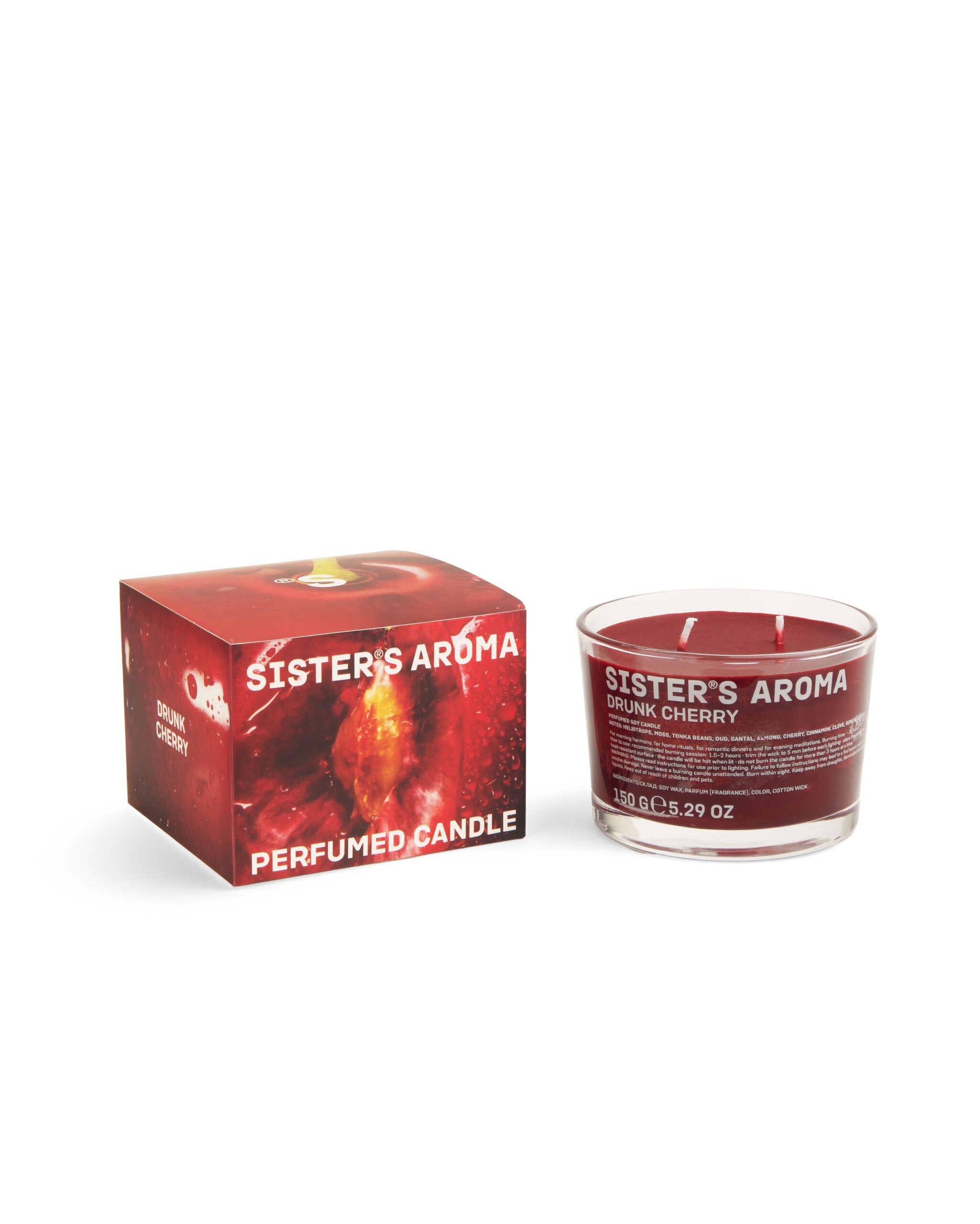 SISTER'S AROMA CANDLE – CHERRY – 150 G